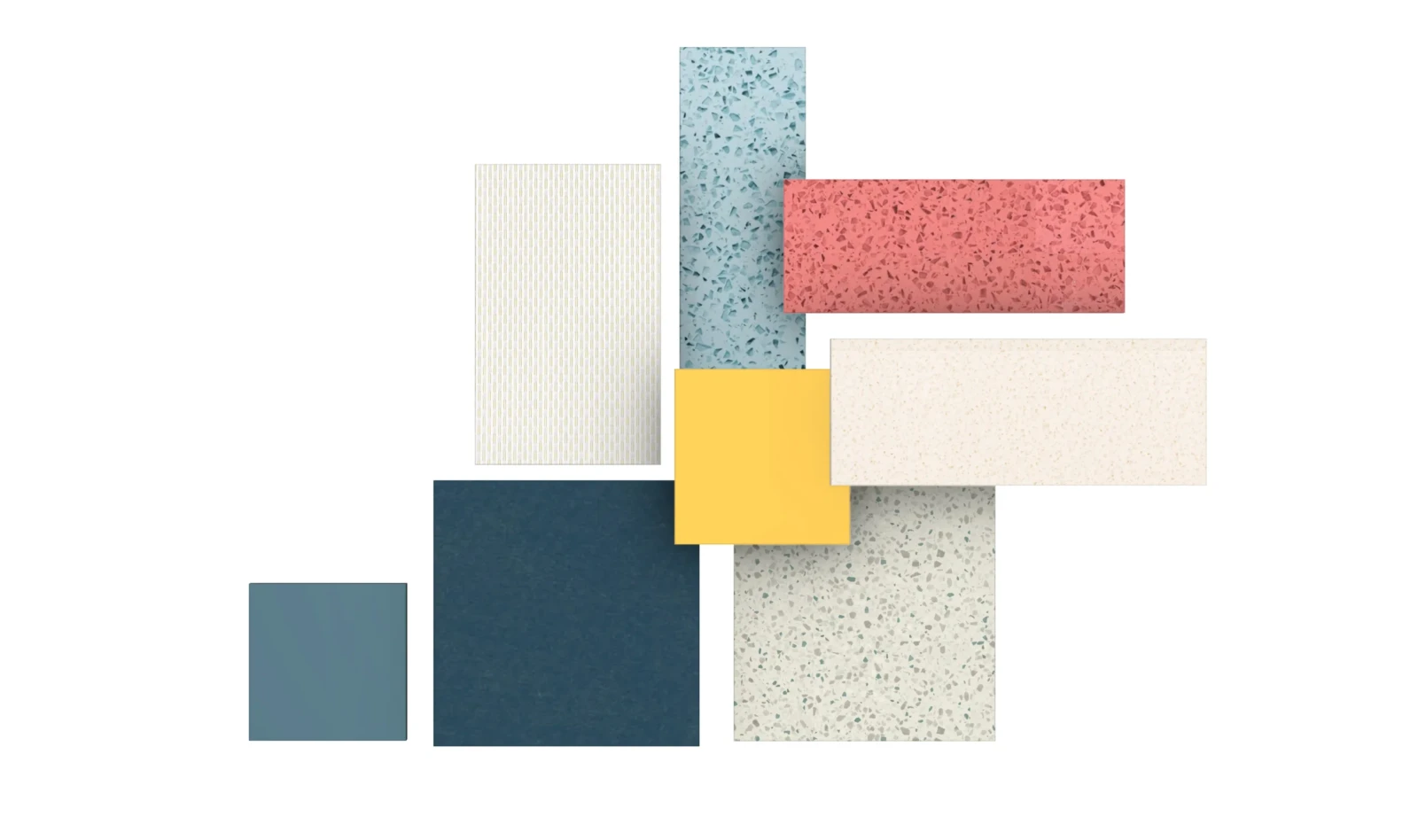 Segundo moodboard de materiales del proyecto